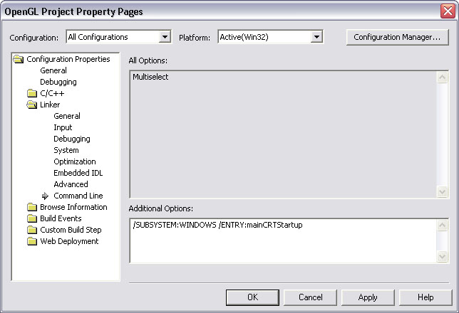 Disable console window